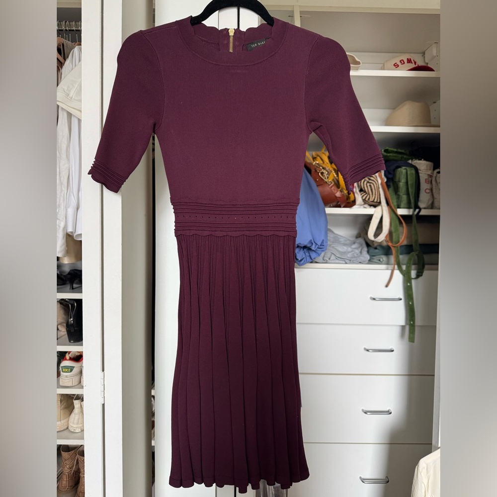 Ted Baker London Purple Dress